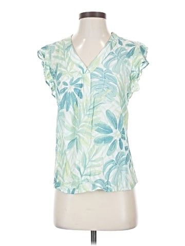 Cynthia Rowley TJX Short Sleeve Blouse (view 1)