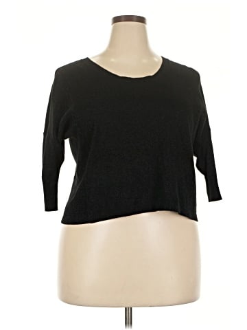 Lane Bryant 3/4 Sleeve T-Shirt (view 1)