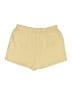 Shein Solid Yellow Khaki Shorts Size 12 - photo 2