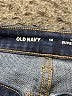 Old Navy Solid Blue Jeans Size 14 - photo 7