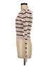 Prince & Fox Stripes Burgundy Pullover Sweater Size M - photo 5