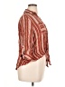 Fortune + Ivy 100% Rayon Red 3/4 Sleeve Blouse Size XL - photo 4