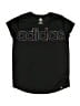 Adidas 100% Polyester Black Active T-Shirt Size 16 - photo 1