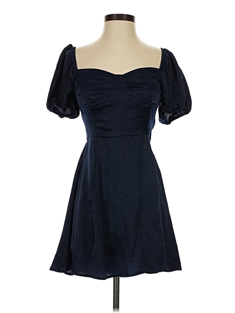 Pre-owned Altar'd State Cocktail Dress In Blue