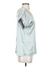 Mirol Silver Short Sleeve Blouse Size S - photo 4