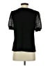 CeCe Black Short Sleeve Top Size S - photo 2