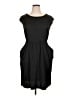 Ann Taylor Solid Black Casual Dress Size 14 - photo 1