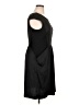 Ann Taylor Solid Black Casual Dress Size 14 - photo 4
