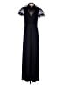 IEENA for Mac Duggal 100% Polyester Black Jumpsuit Size 6 - photo 2