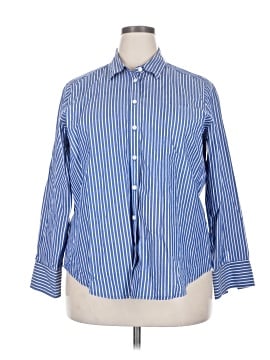 Elizabeth and James Long Sleeve Button-Down Shirt (view 1)