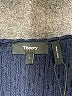 Theory 100% Cotton Black Long Sleeve Top Size L - photo 7