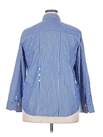 Elizabeth and James Long Sleeve Button-Down Shirt (view 2)