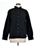 SPANX 100% Cotton Black Long Sleeve Button-Down Shirt Size L - photo 1