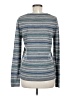 Bass 100% Acrylic Stripes Silver Pullover Sweater Size M - photo 2