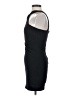 Topshop 100% Polyester Solid Black Cocktail Dress Size 2 - photo 5