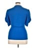Voodoo Vixen Blue Short Sleeve Blouse Size XL - photo 2