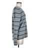 Bass 100% Acrylic Stripes Silver Pullover Sweater Size M - photo 4