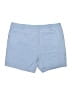 Lands' End 100% Baumwolle Solid Blue Shorts Size 18 - photo 2