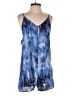 Final Touch Tie-dye Blue Romper Size M - photo 1