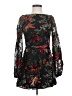 Lulus Floral Black Cocktail Dress Size S - photo 1