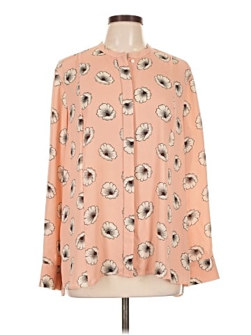 Ann Taylor Long Sleeve Blouse (view 1)