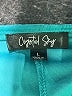 Crystal Sky Teal Cocktail Dress Size L - photo 7