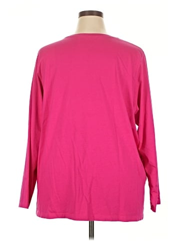 Lands' End 3/4 Sleeve T-Shirt (view 2)