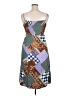 Rewind Print Brown Casual Dress Size XL - photo 2