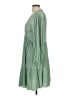 H&M 100% Polyester Green Cocktail Dress Size L - photo 5