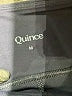 Quince Solid Black Blue Casual Skirt Size M - photo 3