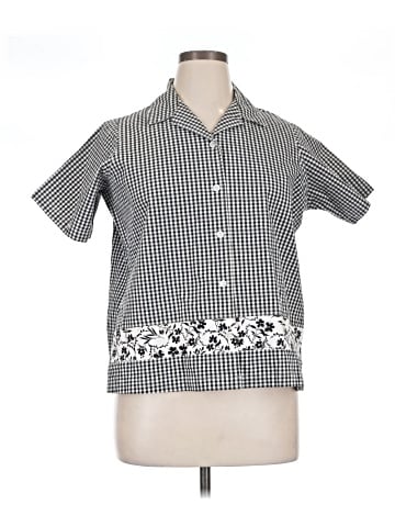 Mountain Lake Short Sleeve Blouse (view 1)