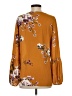 Maurices 100% Polyester Orange 3/4 Sleeve Blouse Size S - photo 2