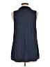 Splendid 100% Rayon Black Sleeveless Blouse Size L - photo 2