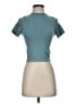 A New Day Teal Short Sleeve Turtleneck Size XS - photo 1