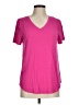 Green Envelope Pink Short Sleeve Top Size M - photo 1