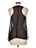 Wet Seal 100% Polyester Black Sleeveless Blouse Size L - photo 2