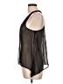 Wet Seal 100% Polyester Black Sleeveless Blouse Size L - photo 5