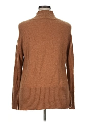 Pura Cashmere Turtleneck Sweater (view 2)