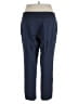 Investments Solid Blue Active Pants Size 16 - photo 2