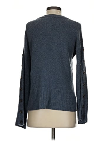 Madewell Button-Sleeve Pullover Sweater (view 2)