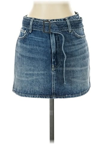Zara Denim Skirt (view 1)