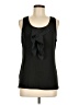 Ann Taylor Black Sleeveless Blouse Size Lg Petite - photo 1