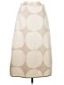 Uniqlo 100% Polyester Polka Dots Ivory Formal Skirt Size M - photo 1