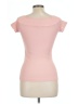 Scala Pink Short Sleeve Top Size L - photo 2