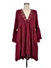 Assorted Brands Burgundy Casual Dress Size M - photo 1