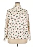 Lands' End 100% Cotton Ivory Long Sleeve Turtleneck Size 3X - photo 1