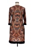 Studio One Paisley Brown Casual Dress Size 16 - photo 2
