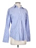J.Crew 100% Cotton Stripes Blue Long Sleeve Button-Down Shirt Size 4 - photo 1