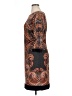 Studio One Paisley Brown Casual Dress Size 16 - photo 5
