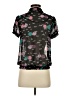 Kimchi Blue 100% Polyester Black Short Sleeve Blouse Size S - photo 2